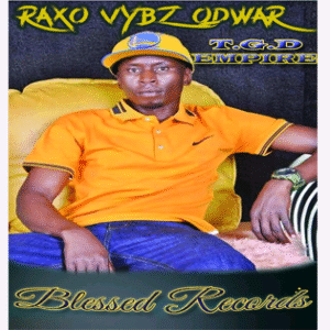 Raxo Vybz Odwar, renowned Teso music producer from Uganda in the studio creating hit tracks