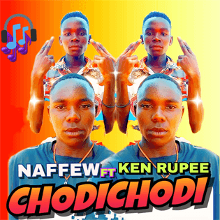 Ken Rupee and Naffew in a romantic Afrobeat-themed setting for their love song "Chodichodi"