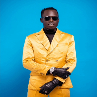 Ex Backa promotional image representing his unique fusion of Teso and Amapiano music styles