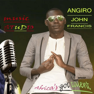 Portrait of Angiro Francis Iboyan, Teso musician and singer
