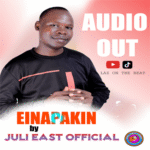 Juli East - Einapakin cover art featuring romantic visuals for the love song