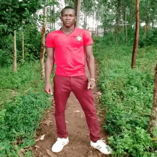 Fit Boy featured in a promotional photo representing his diverse music style, including gospel and Afrobeat songs.