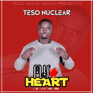 Cover art for My Heart by Teso Nuclear and Busog Queen Mila – a soulful collaboration expressing deep emotions.