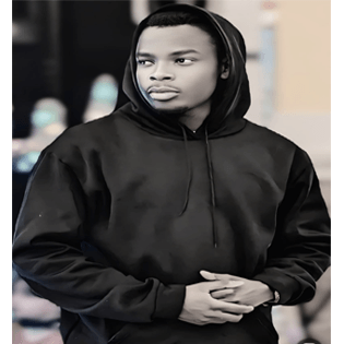 Gospel artist Minister Immanuel featured on Teso Music, promoting his latest inspirational track with a faith-themed design.