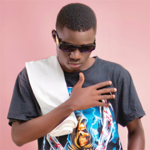Tempah Freyz in an urban setting, representing his rap style and energy