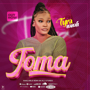Tyra Nanah – Toma cover art featuring romantic tones and East African style.