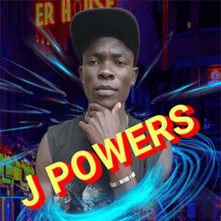 Portrait of J Powers, Ugandan Teso music artist, promoting his latest songs on Tesotrumpet