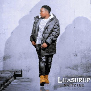 Naffz Cee posing in a studio shot for his Teso Afrobeat single Luasurup