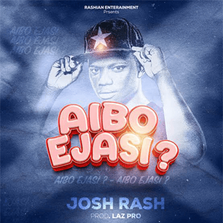 Josh Rash posing confidently in an urban street setting, exuding determination and style, reflecting the energy and message of his Afro-Dancehall single "Aibo Ejasi"