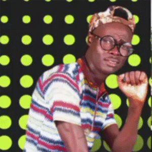 Okia James posing in a culturally inspired Afro-fusion artist photoshoot.