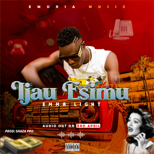 Emma Light performing “Ijau Esimu” reggae song cover art with vibrant Ugandan vibes